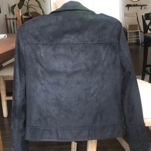 Noisy May faux suede jacket - Picture 2 of 4